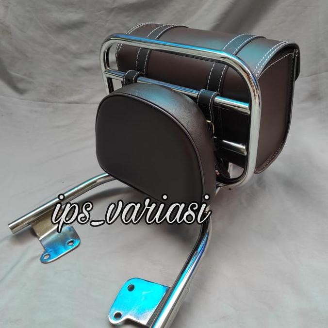 Sandaran Backrack New Scoopy 2017 2018 2019 2020 2Aksesoris Scoopy