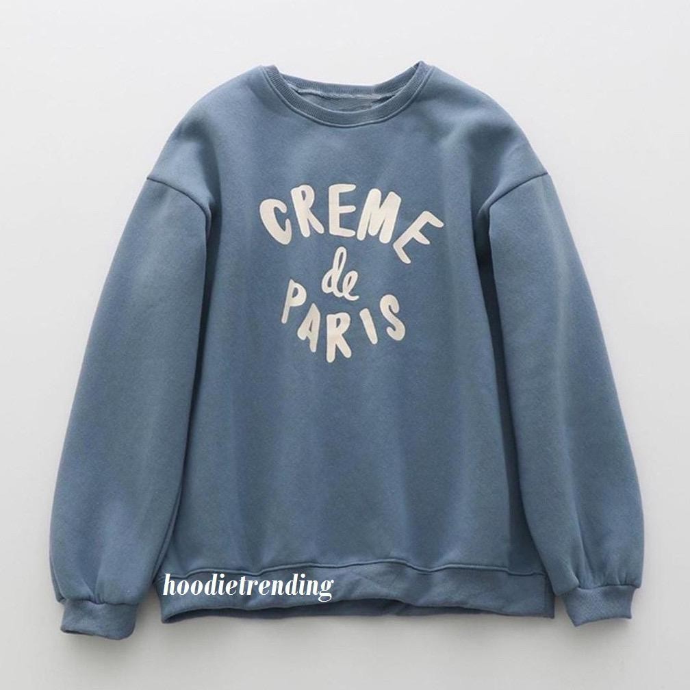''Terlaris" Hodiso - Creme De Paris Crewneck Sweater Murah