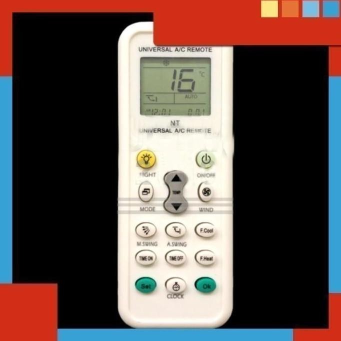 Ready oke] GARANSI Cocok Untuk AC SAMSUNG Remot AC Remote Universal Baru Lama