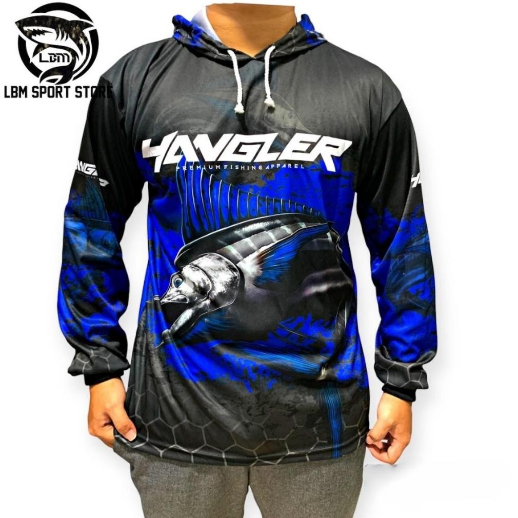 ''Terlaris" Jersey Mancing/Baju Mancing Lengan Panjang Motif Nila Murah