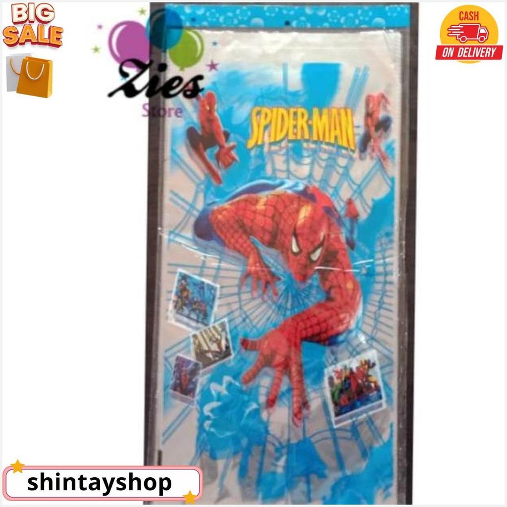 

Plastik Snack Ulang Tahun / Plastik Kado / Plastik Souvenir Spiderman Termurah Banget
