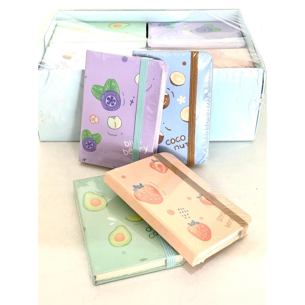 

Diary new cover Ukuran A7 bergaris Ukuran 7.5CMX10.5CM