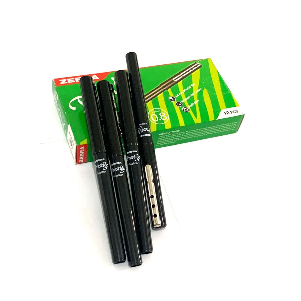 

Pulpen Zebra Prestige Fineliner 0.8mm