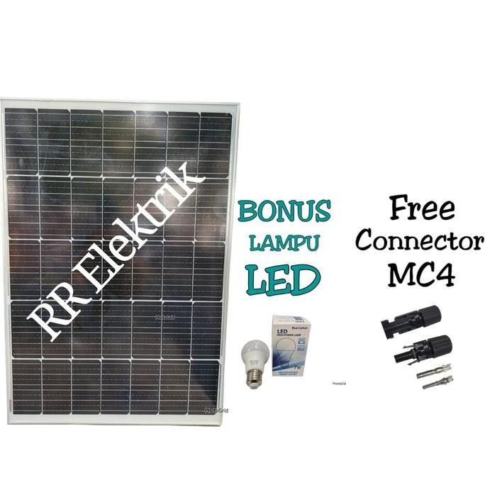 ASLI.. SOLAR PANEL SOLAR CELL PANEL SURYA 120WP MONO 120 WP MONOCRYSTALLINE