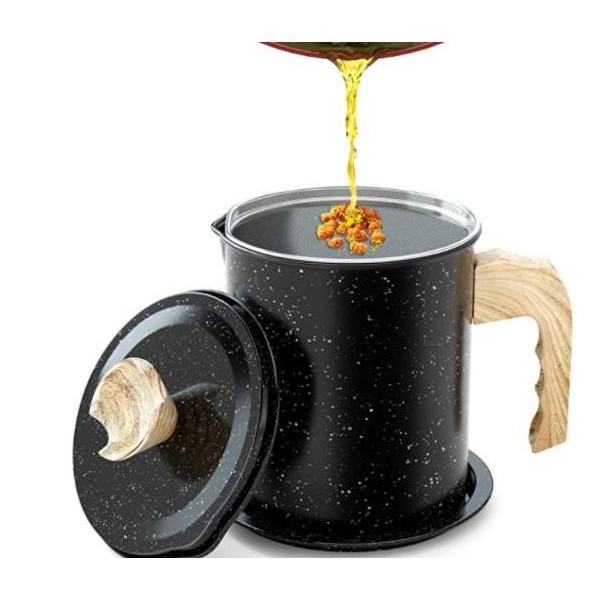 

Baru Wadah Minyak Goreng Bekas Oil Pot Model Terbaru Anti Tumpah Dapur Rumah