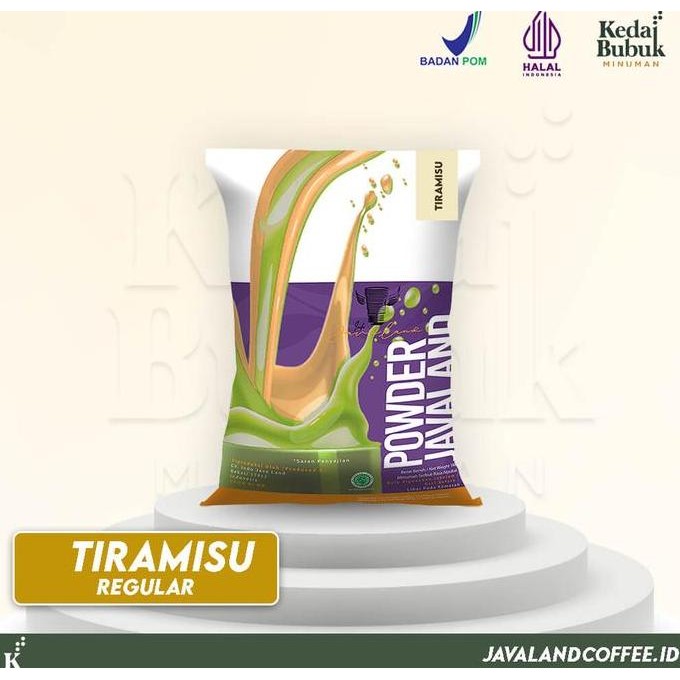 

baru bubuk minuman tiramisu 1kg - serbuk topping rasa kue italia