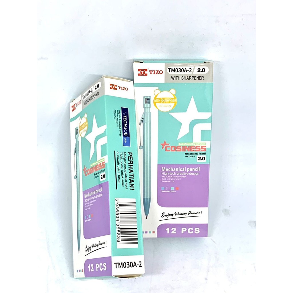 

PER PCS PENSIL tizo | pensil mekanik | pensil isi | 2.0mm TM030A-2 TM030-F TMO1800