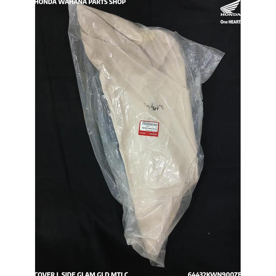COVER L SIDE GLAM GLD MTLC PCX 125 CBU 2010 64432KWN900ZE