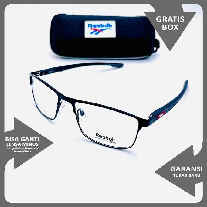 New frame kacamata minus REEBOK003 fullfrem 8528 / frame kacamata pria / frame kacamata wanita / kac