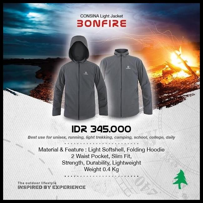 Promo Jaket Consina Bonfire Light Jacket