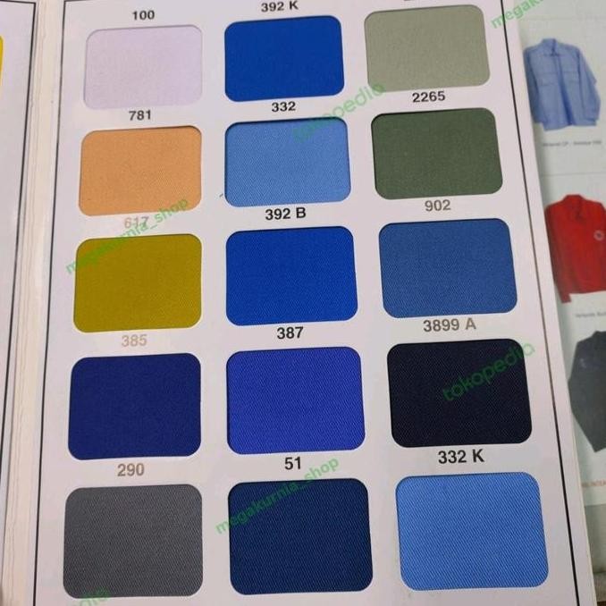 Bahan Kain Verlando/American Drill Cocok Untuk Semua Seragam