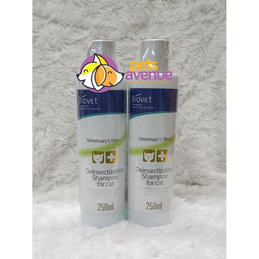 SHAMPO KUCING/ SHAMPO KUTU KUCING/ BIOVET SHAMPO KUTU KUCING 250ML