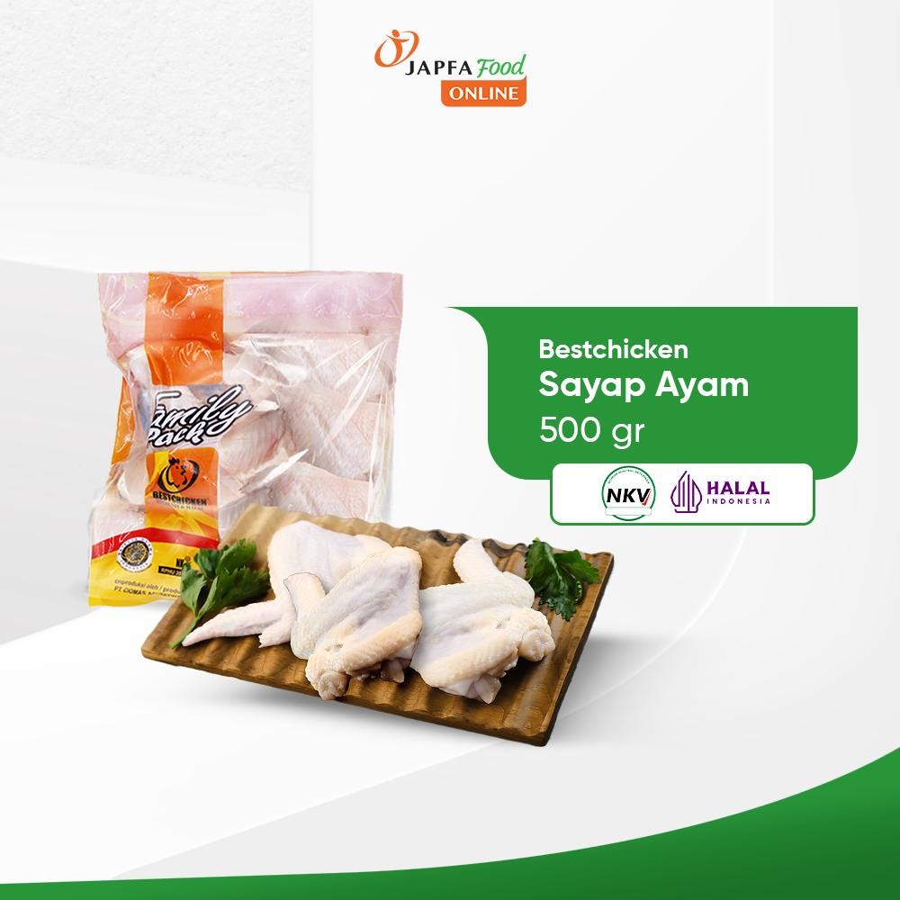 

Bestchicken Sayap Ayam / Chicken Wings 500 gr
