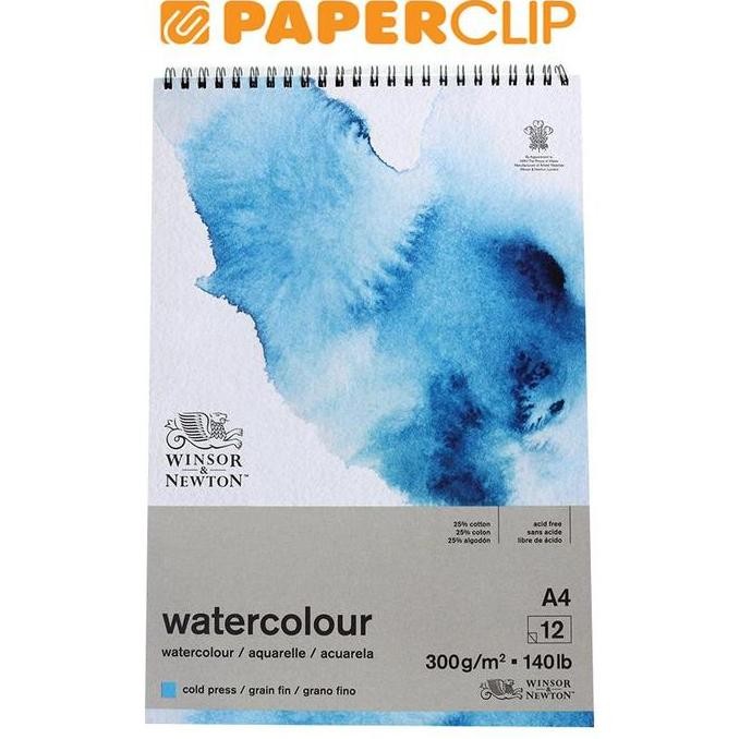 

NEW SKETCHBOOK WATERCOLOR WINSOR & NEWTON SPIRAL CP A4 6662579