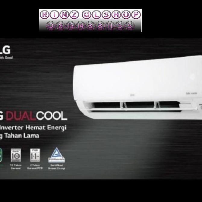 AC 2PK LG S19EV4 AC SPLIT LG 2PK DUALCOOL INVERTER CONTROL ECO S19 EV4