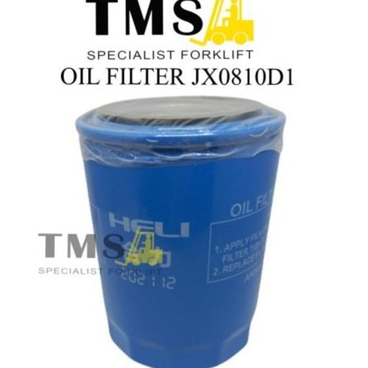 Filter Oil Heli Forklift PN JX0810D1 OEM ORIGINAL Filter Oli