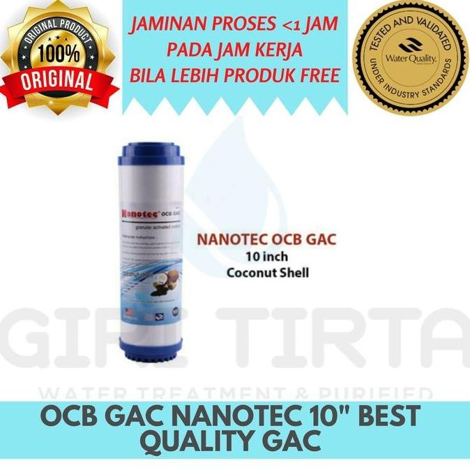 Ocb Gac Nanotec 10"/Filter Gac Nanotec 10"/Gac Nanotech 10" Harga Khusus