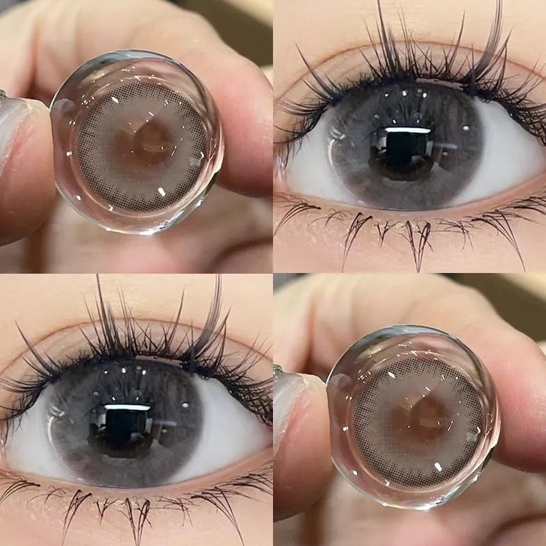 fgk-24 AS25 (COD)Sepasang lensa kontak berwarna diameter 14.2MM softlens soflen mata soflen soplen m