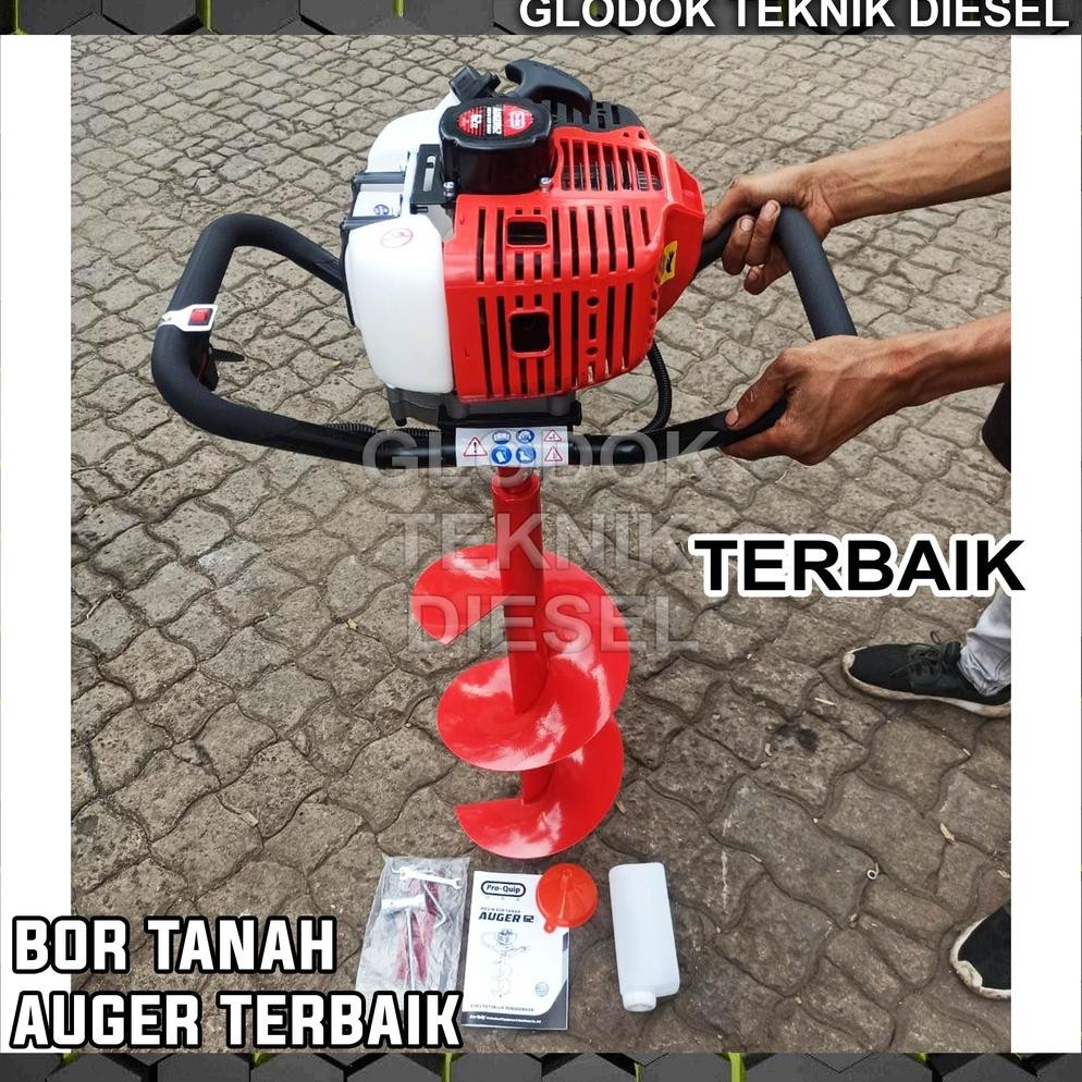 MESIN BOR TANAH BIOPORI / EARTH AUGER / PENGGALI LOBANG POHON TERBAIK AUGER 62