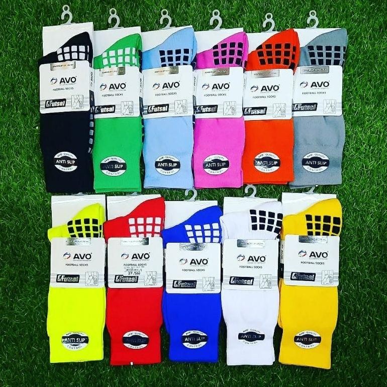 Promo KAOS KAKI AVO FUTSAL ANTI SLIP ORIGINAL R9- KAOS KAKI AVO R9
