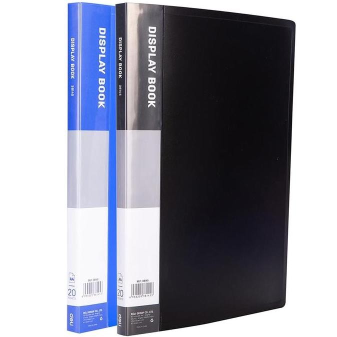 

New MAP DOKUMEN CLEAR HOLDER 20 DOCUMENT HOLDER DISPLAY BOOK DELI FOLIO