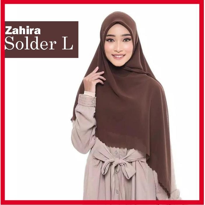 RHS Rabbani - Kerudung Segiempat ZAHIRA NK SOLDER L