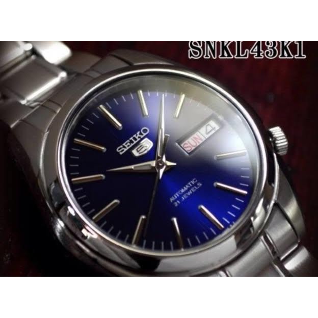 Baru Seiko 5 automatic SNKL43 SNKL43K1