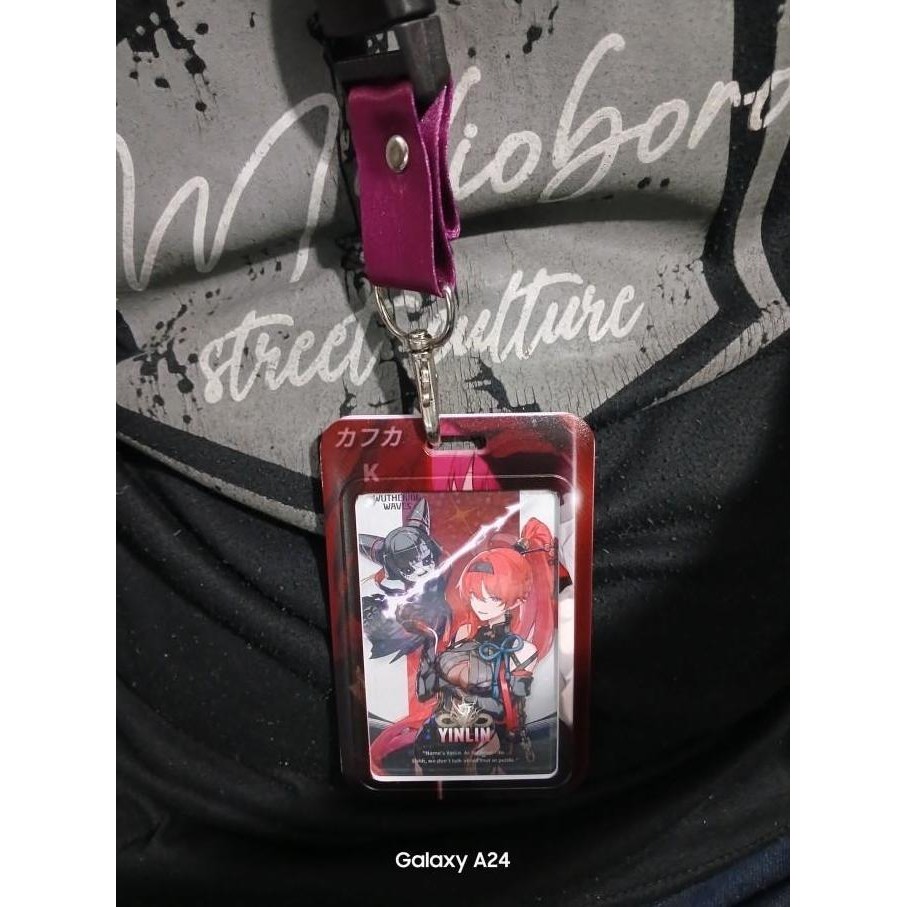 

New Holder ID Card Hoshino Blue Archive, Holder Gantungan ID, Foto, Nametag, Lanyard