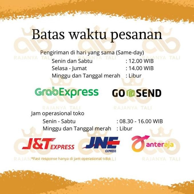 

New tali lanyard idcard nilon 2,5 cm kilap