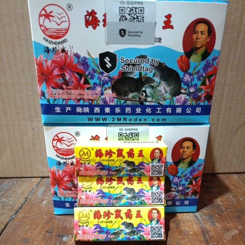 Racun Tikus Cair Tetes 2M Asli Original Ada Barcodenya Warna Kuning Dan Merah
