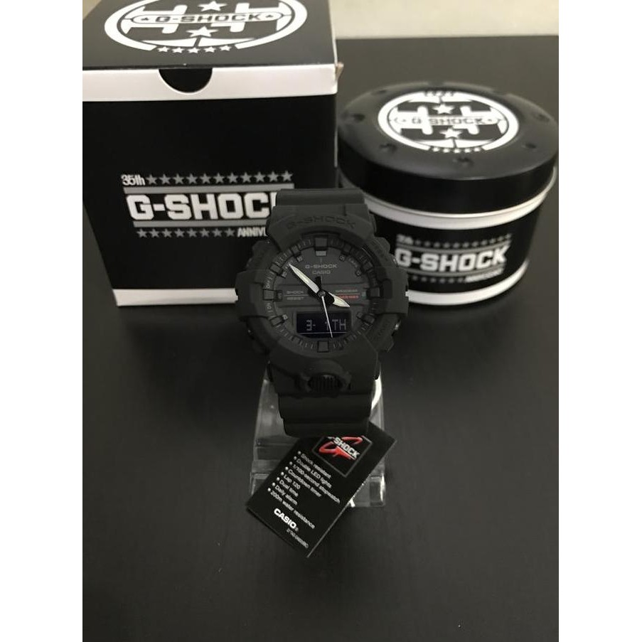 Baru Casio Gshock 35Th Aniversarry GA 835A-1 Big Bang Black