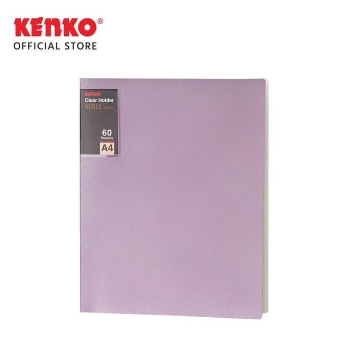 

New Map A4 Clear Holder Metalik Kenko 60 sheets
