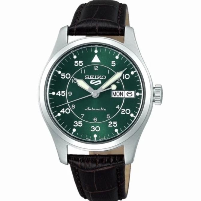 Baru Jam Tangan Seiko 5 Sports SRPJ89K1 Automatic Green Dial WR100M Srpj89