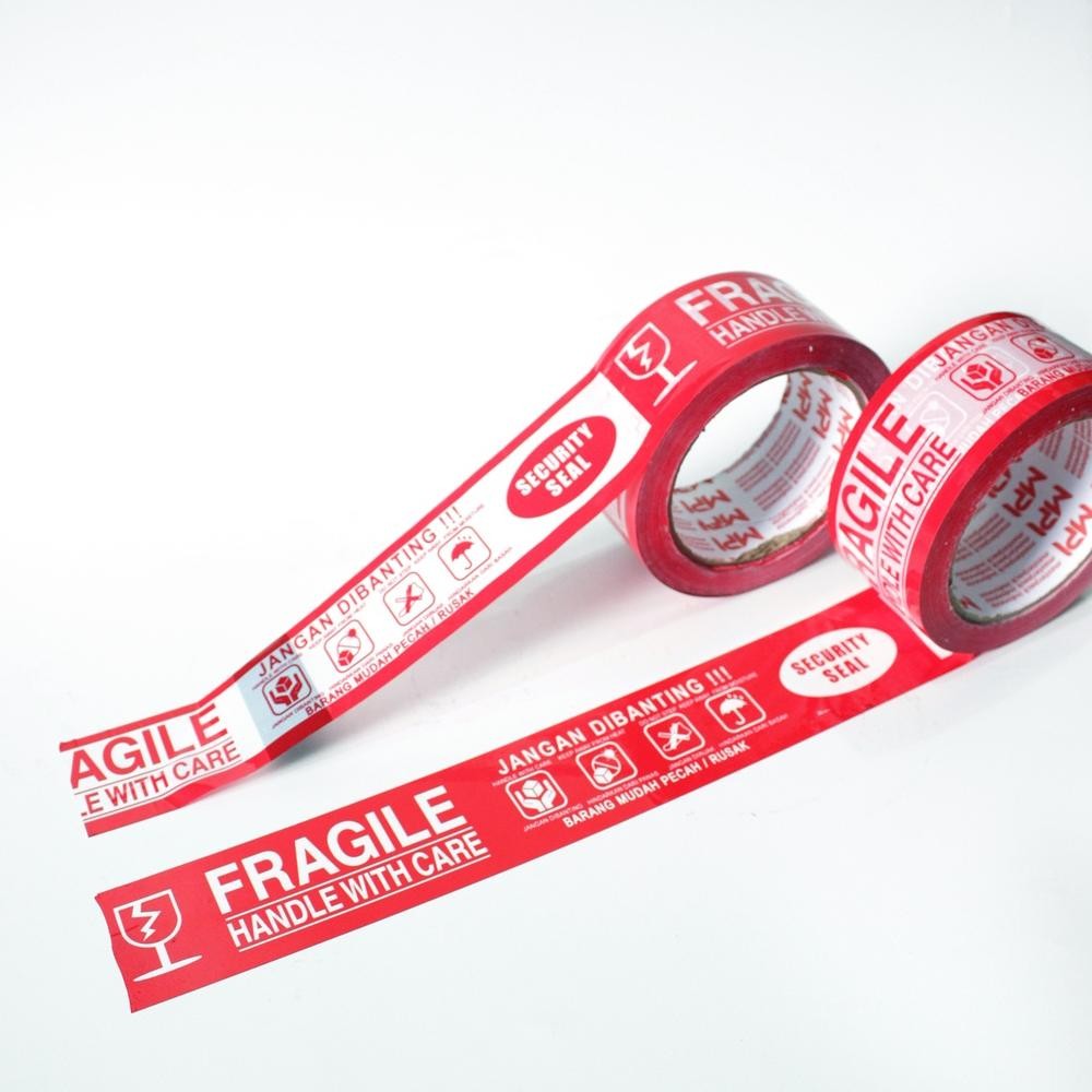 

Rd1- Lakban Fragile Merah Putih Jangan Dibanting 48Mmx100Yard Mpi