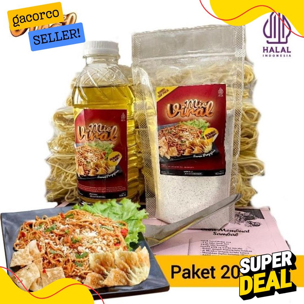 

Paket Tester 20 Porsi Peluang Bisnis Makanan Kekinian Mie Newmind Level Pedas Ide Jualan Dirumah Flash Sale! Diskon Hingga 70%