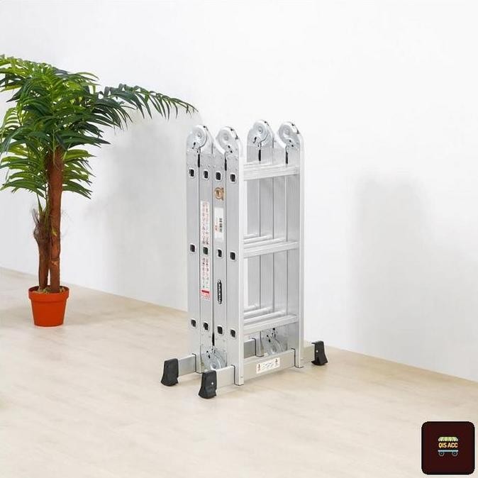KRISBOW Tangga Lipat Aluminium Multifungsi 4.4 Mtr EN131