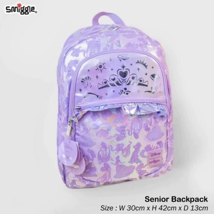 Smiggle Disney Ariel &Princessseries Fashion Tas Ransel