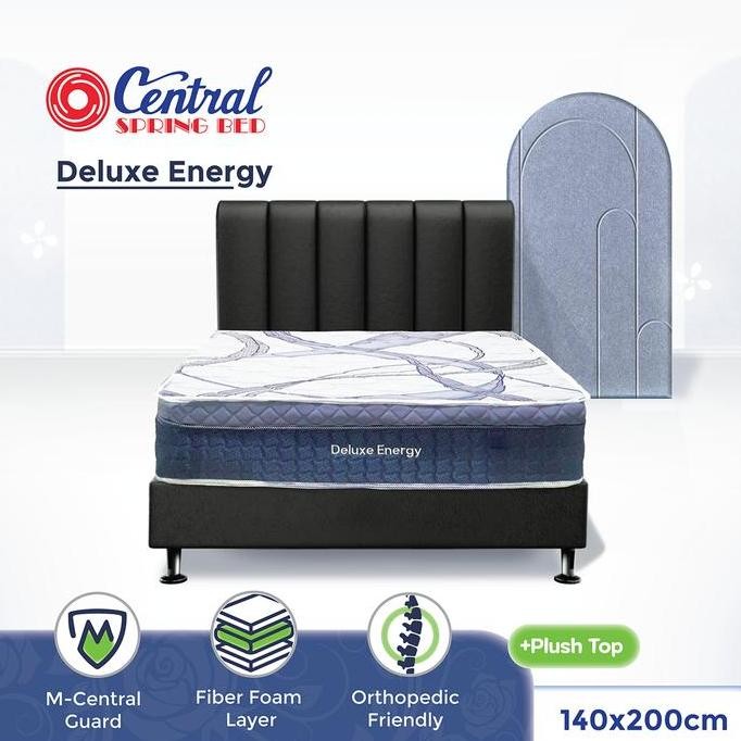 Central Spring Bed Springbed Central Grand Deluxe 140 x 200 Full Set