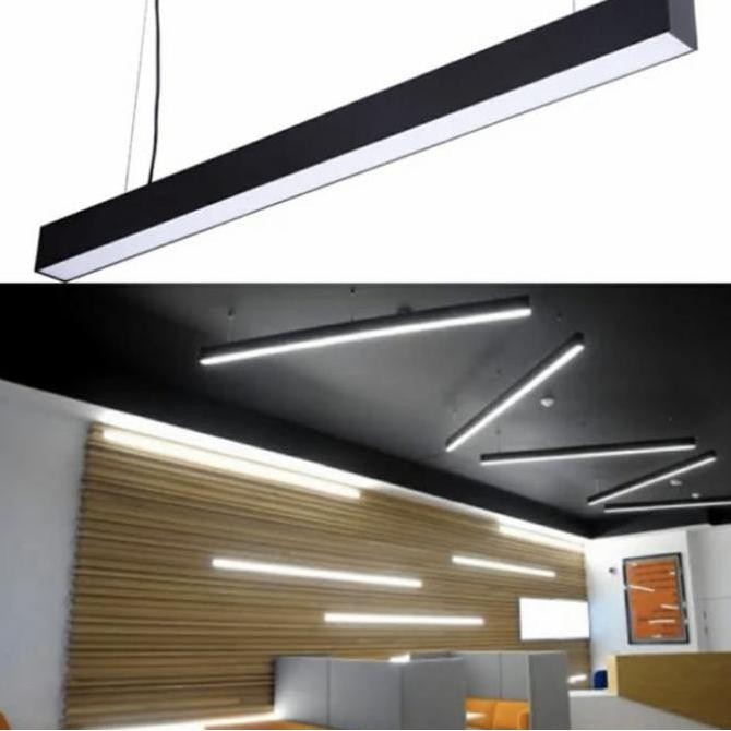 LAMPU BALOK LED 36W Kantor Office PLAFON GANTUNG TL LED PS