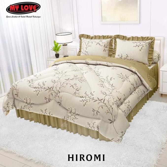 Bedcover Set 180x200 My Love Rumbai / Bed Cover My Love Rumbay 180x200