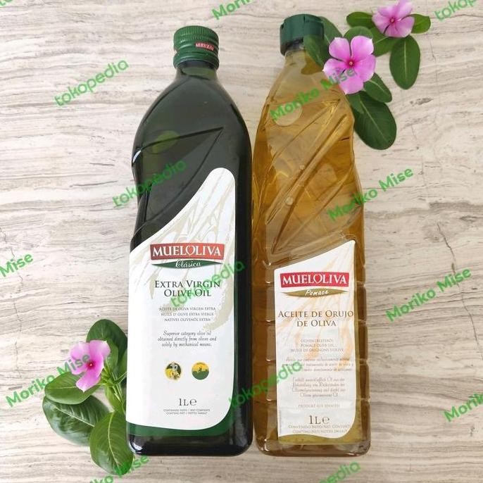 

mueloliva extra virgin o oil 1 l / pomace o oil 1 lt