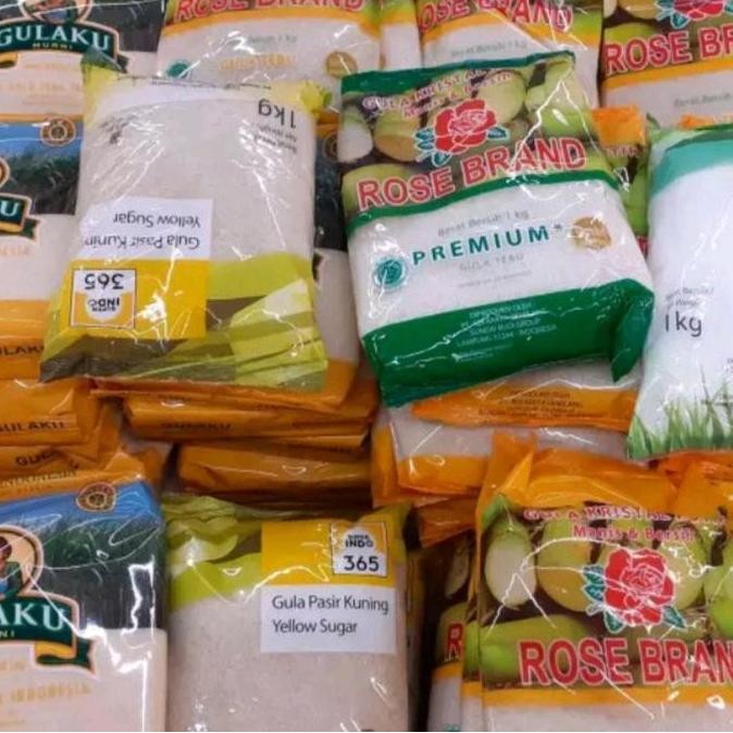 

2pcs gula kemasan 1kg random