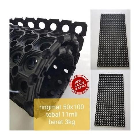 Karpet Karet Alas Tempat Wudhu 50x100