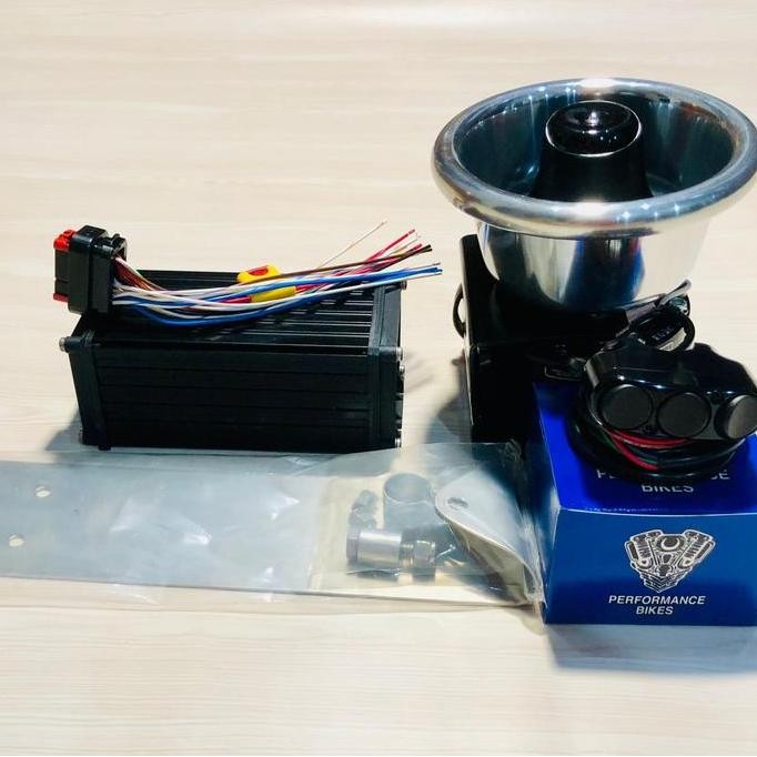 Whelen wpa 112 lengkap/motor/harley davidson/motor/sirine/amplifier