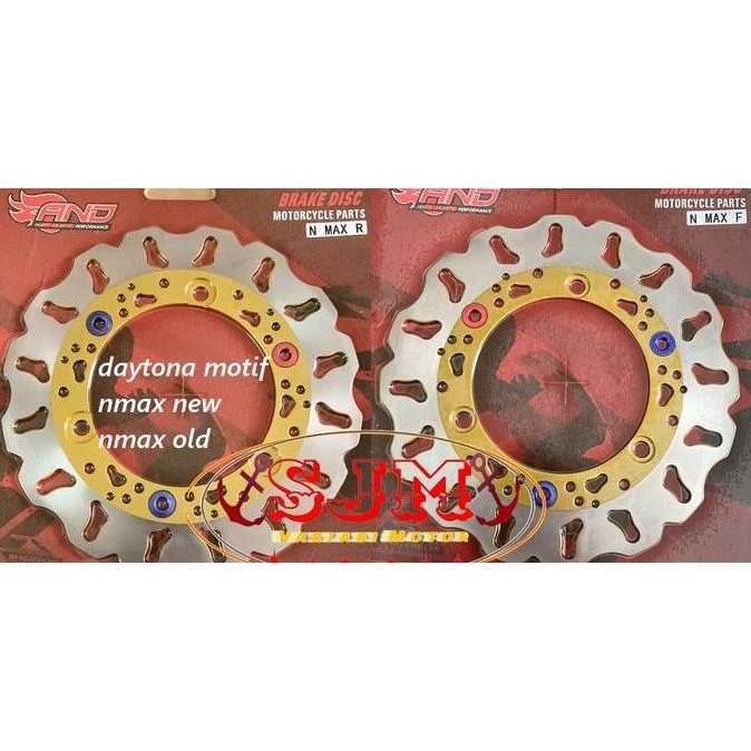 * PIRINGAN NMAX DEPAN & BELAKANG SATU SET DISK CAKRAM NMAX NEW DAN OLD *