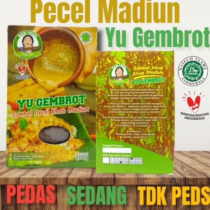 

Sambel Pecel Madiun Yu Gembrot