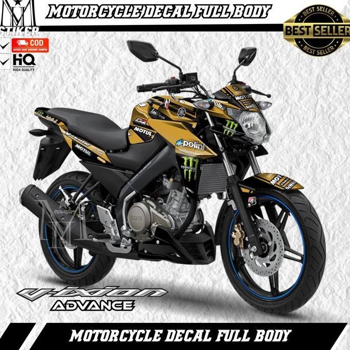 Decal Vixion Advance Fullbody Variasi Tech 3 Motorcycle