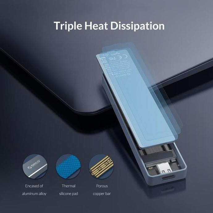 Orico Pvm2F-C3 Ngff M.2 Sata Enclosure