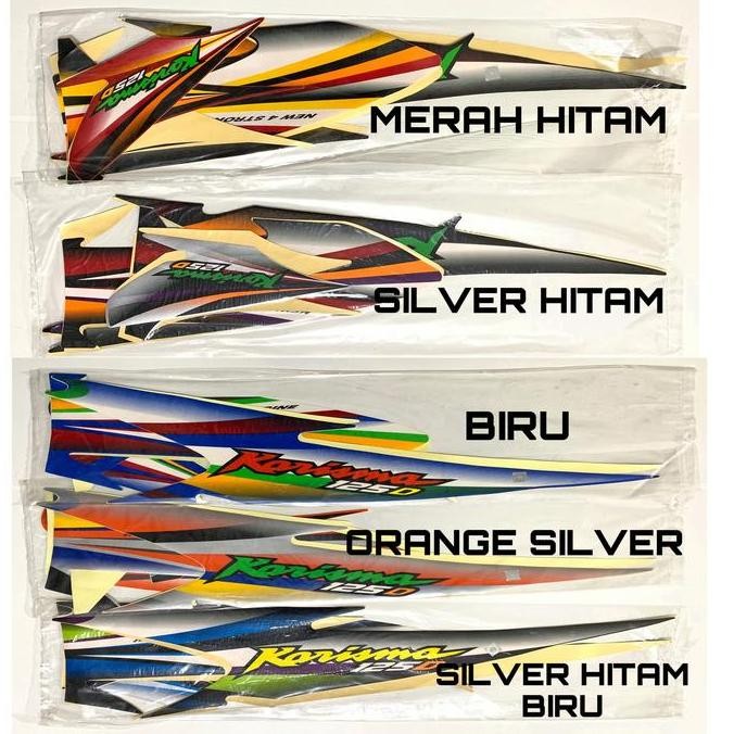 TERMURAH STIKER STRIPING HONDA KARISMA TAHUN 2004