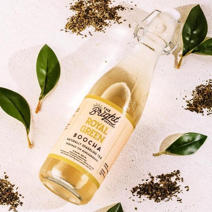 

Sparkling Green Tea Kombucha 500 Ml - Minuman Teh Hijau Fermentasi